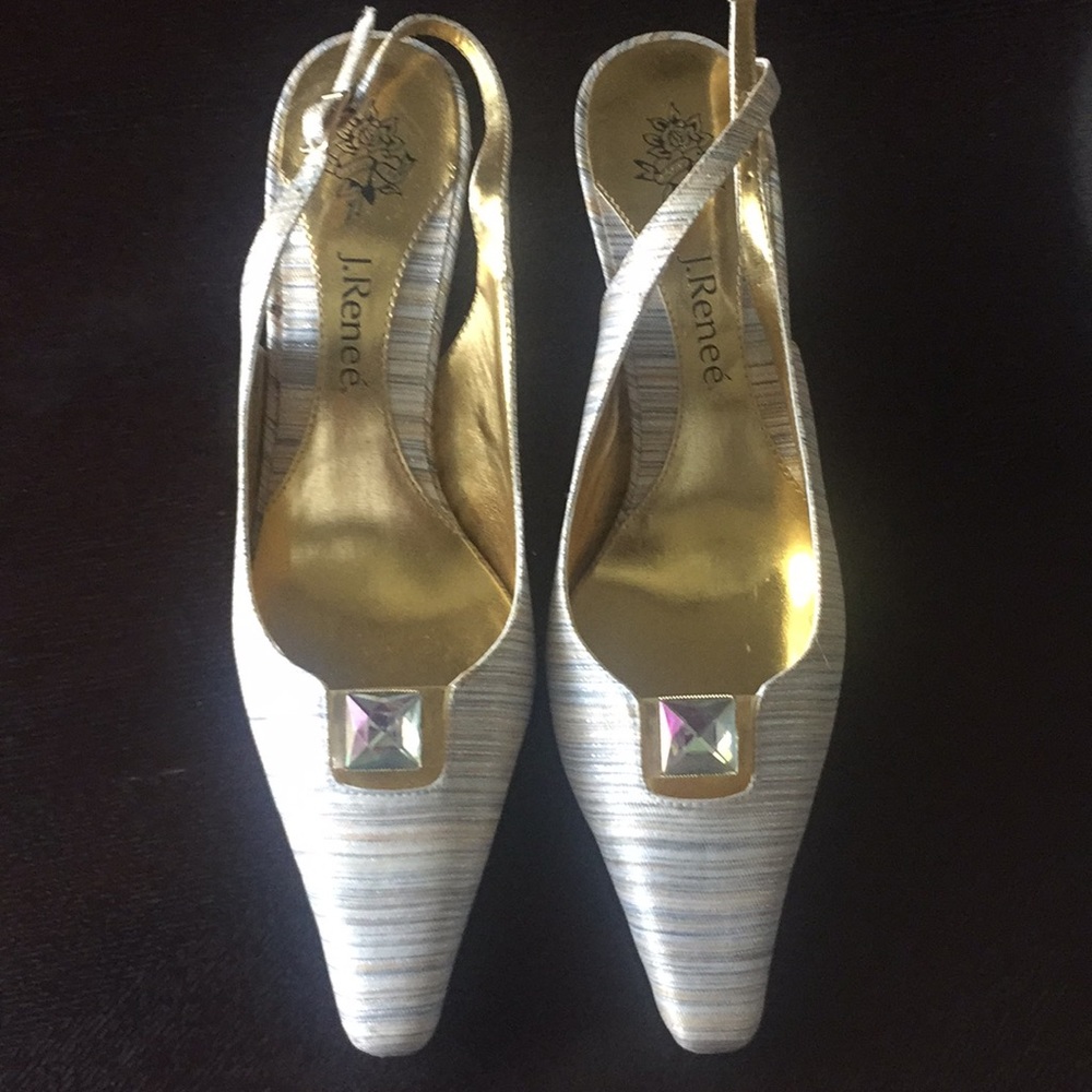 Jeweled Slingback